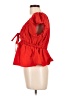 Sienna Sky Red Short Sleeve Blouse Size L - photo 5