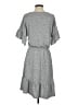 Gap Solid Gray Casual Dress Size S - photo 2