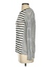 Vince. 100% Linen Stripes Silver Turtleneck Sweater Size XS - photo 5
