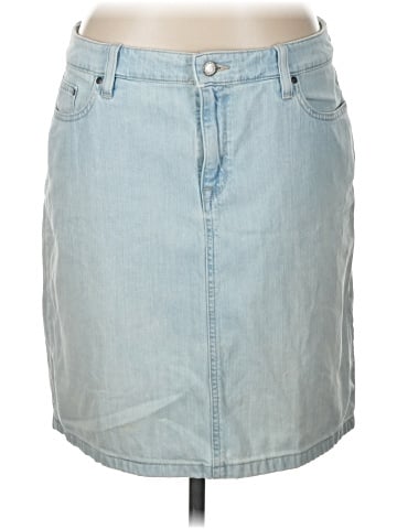 L.L.Bean Denim Skirt (view 1)