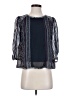Mo:Vint 100% Polyester Blue 3/4 Sleeve Blouse Size XS - photo 1