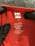 Tea 100% Cotton Red Dress Size 4 - photo 3