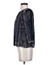 Mo:Vint 100% Polyester Blue 3/4 Sleeve Blouse Size XS - photo 5