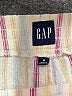 Gap Stripes Ivory Shorts Size M - photo 3