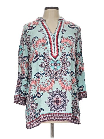 Charter Club 3/4 Sleeve Blouse (view 1)