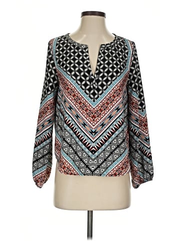 Glam Long Sleeve Henley (view 1)