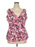 Torrid Pink Sleeveless Blouse Size 2X Plus (2) - photo 1