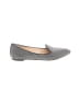 Enzo Angiolini Chevron-herringbone Gray Flats Size 8 - photo 1
