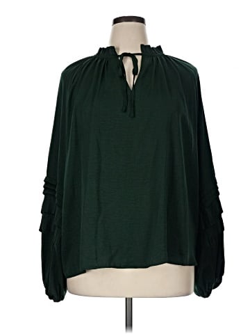 Gibson Latimer Long Sleeve Blouse (view 1)