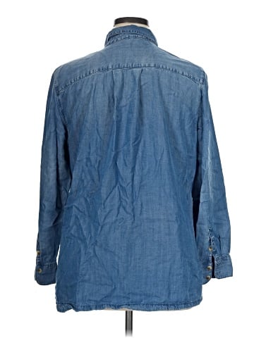 Chico's Long Sleeve Button-Down Shirt (view 2)