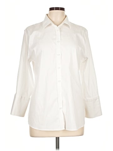 Chico's 3/4 Sleeve Button-Down Shirt (view 1)