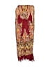 Unbranded Paisley Red Scarf One size - photo 2