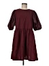 Mud Pie 100% Polyester Solid Burgundy Casual Dress Size M - photo 1