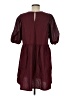 Mud Pie 100% Polyester Solid Burgundy Casual Dress Size M - photo 2