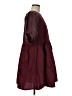 Mud Pie 100% Polyester Solid Burgundy Casual Dress Size M - photo 4