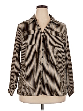 Ny Collection Long Sleeve Blouse