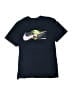 Nike 100% Cotton Blue Short Sleeve T-Shirt Size S (kids) - photo 1
