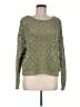 Nicole Miller Artelier 100% Polyester Tweed Green Pullover Sweater Size M - photo 1