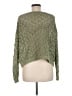 Nicole Miller Artelier 100% Polyester Tweed Green Pullover Sweater Size M - photo 2