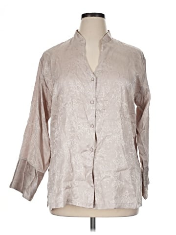 Jones New York Long Sleeve Blouse (view 1)