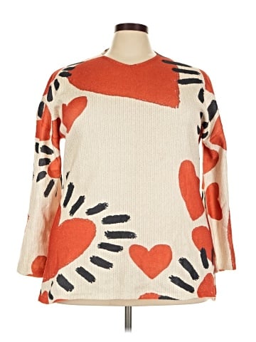 Unbranded 3/4 Sleeve T-Shirt (view 1)