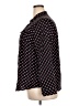 NY Collection Hearts Black Long Sleeve Blouse Size 2X - photo 5