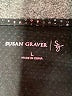 Susan Graver Black Short Sleeve Top Size L - photo 7
