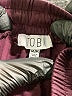 TOBI 100% Polyester Solid Burgundy Casual Pants Size M - photo 7