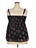Torrid 100% Polyester Black Sleeveless Blouse Size 2X Plus (2) - photo 2