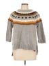 H&M Chevron-herringbone Gray Pullover Sweater Size L - photo 1