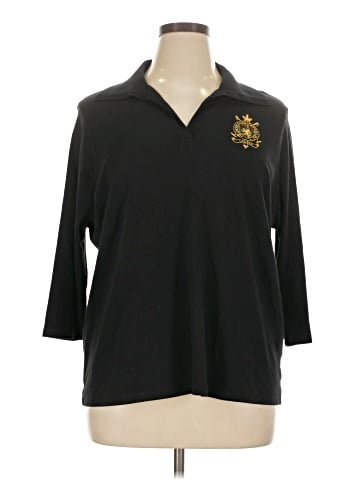 Lauren by Ralph Lauren Long Sleeve Polo (view 1)