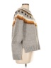 H&M Chevron-herringbone Gray Pullover Sweater Size L - photo 4