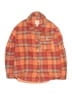Cat & Jack 100% Polyester Plaid Orange Jacket Size 10 - 12 - photo 1
