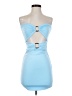 Shein Blue Cocktail Dress Size 4 - photo 1