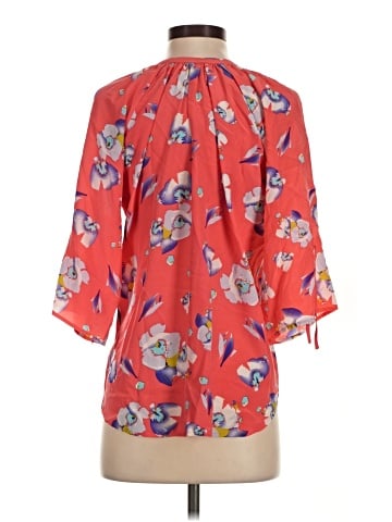 Yumi Kim 3/4 Sleeve Silk Top (view 2)
