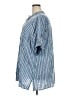 Torrid Blue Short Sleeve Blouse Size 3X (3) - photo 5