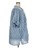 Torrid Blue Short Sleeve Blouse Size 3X (3) - photo 4