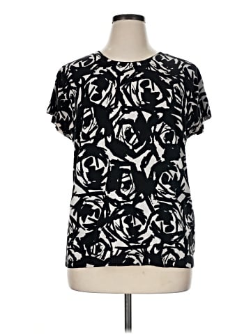 Calvin Klein Short Sleeve Blouse (view 1)