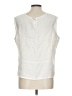 bryn WALKER Ivory Sleeveless Blouse Size L (estimated) - photo 2