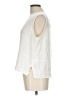 bryn WALKER Ivory Sleeveless Blouse Size L (estimated) - photo 5