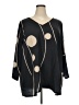 floryday Black Long Sleeve Blouse Size 4xl - photo 1