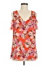 CAbi 100% Polyester Orange Sleeveless Blouse Size M - photo 1
