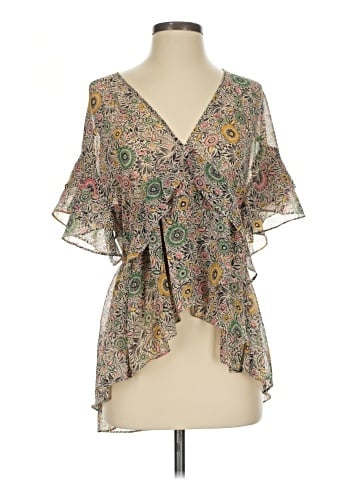 CAbi Short Sleeve Blouse (view 1)