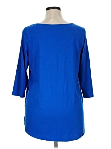 Tahari 3/4 Sleeve T-Shirt (view 2)