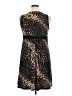 Apt. 9 Print Black Cocktail Dress Size XL - photo 2