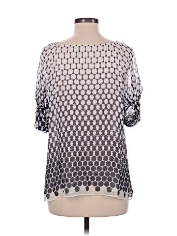 Elie Tahari Short Sleeve Blouse (view 2)
