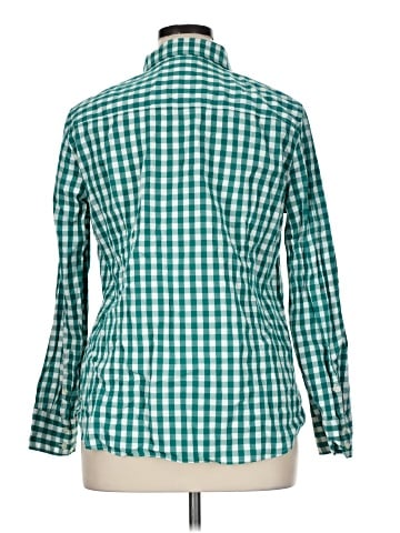 J.Crew Factory Store Long Sleeve Button-Down Shirt (view 2)