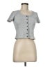 SO Gray Short Sleeve Top Size M - photo 1
