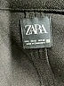 Zara 100% Polyester Black Coat Size S - photo 6