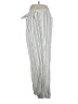 Jolt Stripes Silver Linen Pants Size XL - photo 5